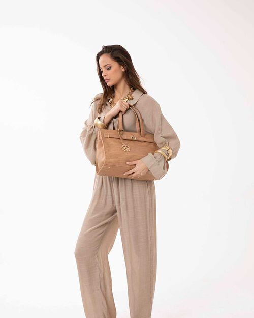 CLOTHING SEA COORDINATE FABRIC NOCC, BROWN