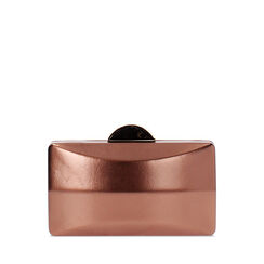 Pochette femme cuivre en laminé, Primadonna, 255109704LMRAMEUNI, 001a