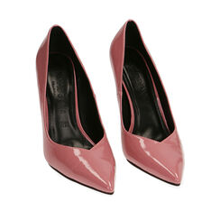 Décolleté rosa antico in naplack, tacco 10,5 cm , Primadonna, 202186102NPROAN036, 002a
