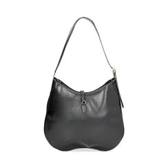 Borsa hobo a spalla nera, Primadonna, 232323634EPNEROUNI, 003 preview