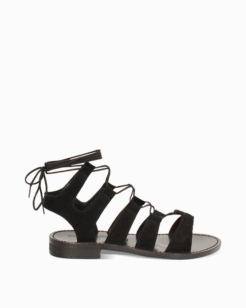 CHAUSSURES POUR FEMMES FLAT SU&Egrave;DE NERO, BLACK