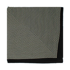 Pashmina noire et blanche en tissu élégant, Primadonna, 26B446831TSNEBIUNI, 002 preview