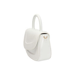 Mini bolso blanco con bandolera removible, Bolsos, 275126810VEBIANUNI, 003 preview