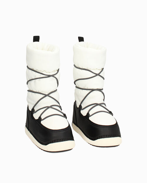Botte apr&egrave;s-ski blanche, WHITE