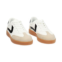 Sneakers donna bianche-nere, Primadonna, 250124015EPBINE035, 003 preview