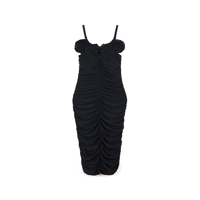 Vestito nero da donna con dettagli eleganti, Primadonna, 26C925022TSNEROS