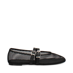 Ballerines femme noires perforées, Primadonna, 25D539902TSNERO035, 001a