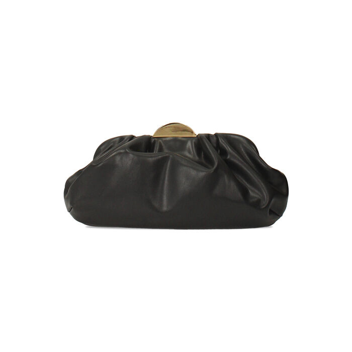 Borsetta Clutch Nera Elegante Clutch Nera Da Donna Con Dettagli