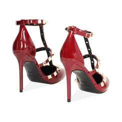 Décolleté open shank cherry con tacco 10,7 cm, Primadonna, 262102032VECHER035, 004 preview