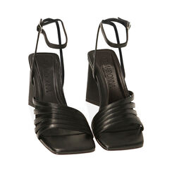 ZAPATOS SANDALIA SINTETICO NERO, Primadonna, 212721109EPNERO035, 002 preview