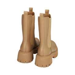 Chelsea boots beige, tacco 5,5 cm , Special Price, 200614805EPBEIG036, 003 preview