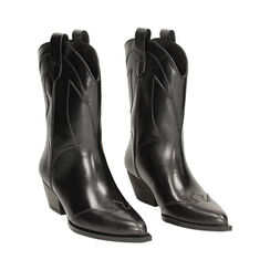 Texani neri in pelle, Primadonna, 23N550038PENERO037, 002 preview