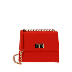 Borsa a tracolla corallo in tessuto, Primadonna, 215123167LYCORAUNI, 001a
