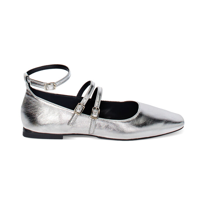 Ballerine argento donna deals
