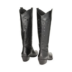 WOMEN SHOES BOOTS LEATHER NERO, Primadonna, 23B814101PENERO035, 003 preview