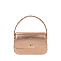 Mini bag a mano oro, Primadonna, 215124726LMRAORUNI, 001a