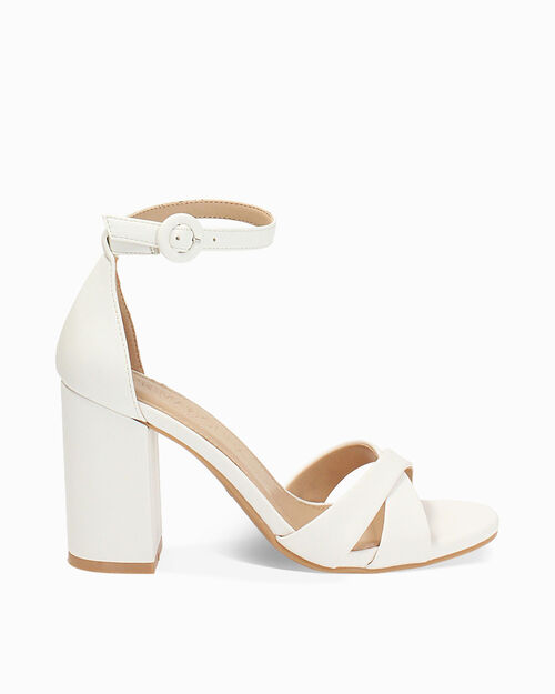 WOMEN SHOES SANDAL SYNTHETIC BIAN, WHITE
