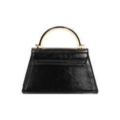 Mini bag nera lucida con catenella, Primadonna, 265126021EUNEROUNI, 005 preview