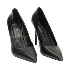 Décolleté nere, tacco 10,5 cm, Primadonna, 242102001EPNERO036, 002 preview