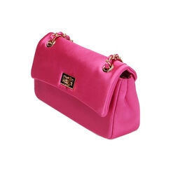 Borsa a tracolla in raso fucsia, Primadonna, 215124675RSFUCSUNI, 002 preview