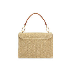 Mini bag donna beige in raffia, Primadonna, 255125664RFBEIGUNI, 004 preview