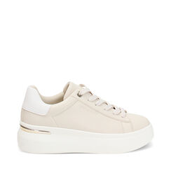 Zapatillas beige con tac&oacute;n de 5,5 cm, Primadonna, 270602101EPBEIG035, 001a