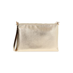 Pochette de mujer dorada en laminado, Primadonna, 255125738LMOROGUNI, 004 preview