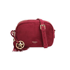 Minibolso burdeos en microfibra con correa extraíble, Primadonna, 265126459MFBORDUNI, 001 preview