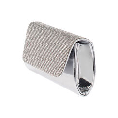 Pochette donna argento a specchio con pietre, Primadonna, 255102426SRARGEUNI, 003 preview