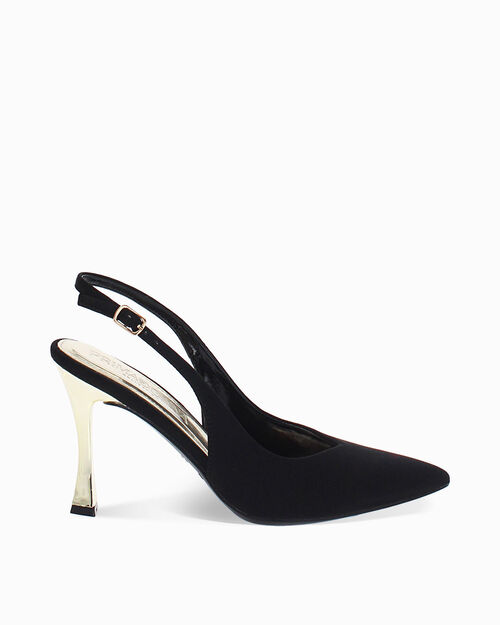 ZAPATOS CHANEL LYCRA NERO, BLACK