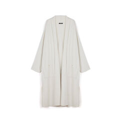 Cardigan lungo panna, Primadonna, 26U558022TSPANNUNI, 001a