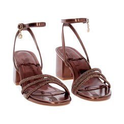 Sandalo donna rame chic, tacco 5,5 cm, Primadonna, 252770377LPRAME035, 003 preview