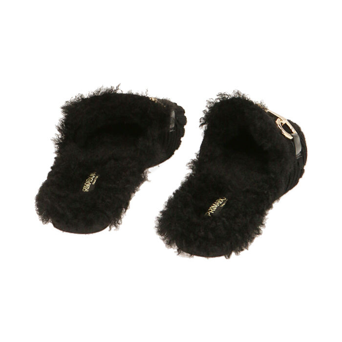 Sabot con pelo new arrivals primadonna