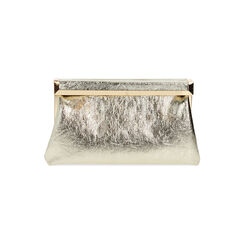 Clutch de mujer dorado en laminado, Primadonna, 255126163LMOROGUNI, 004 preview