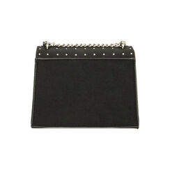 Borsa a tracolla nera in tessuto, Primadonna, 225123167LYNEROUNI, 003 preview