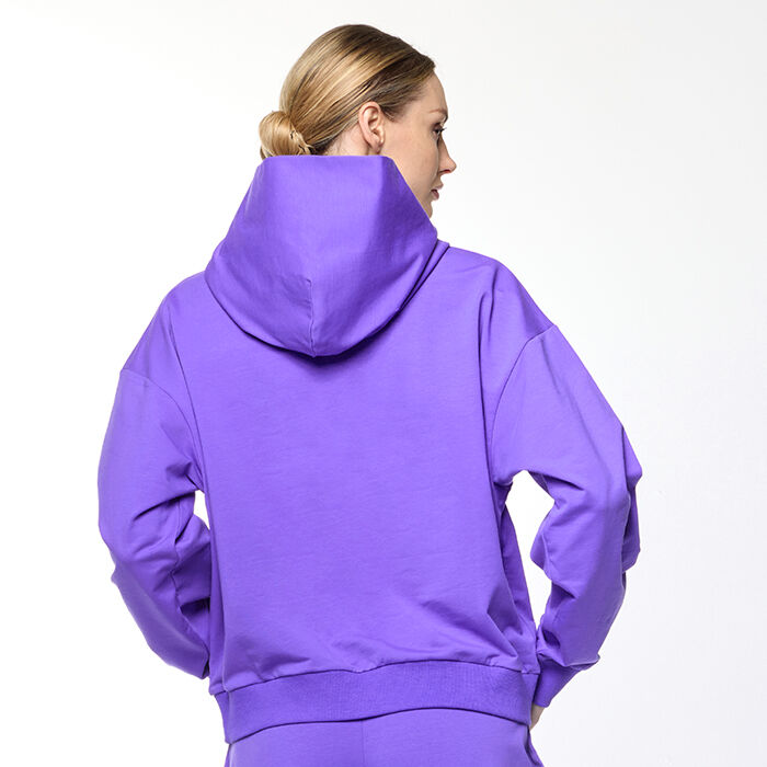 Felpa viola top