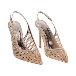 Escarpins slingback femme nude en satin, Primadonna, 252102081RPNUDE035, 003 preview