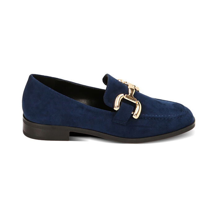 Mocassini donna blu store