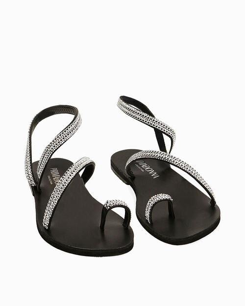 ZAPATOS FLAT SINTETICO NERO, BLACK
