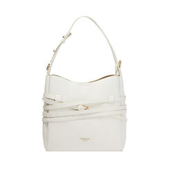 Sac &agrave; main blanc avec &eacute;l&eacute;gance intemporelle, Primadonna, 27D900850EPBIANUNI, 001a