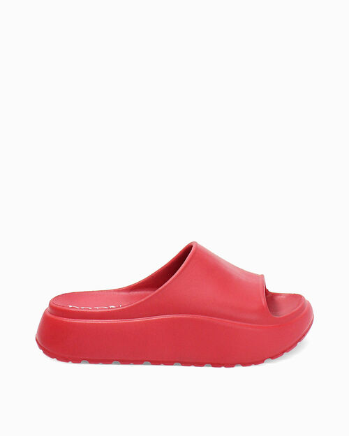 Sandali mare donna rossi in PVC, RED