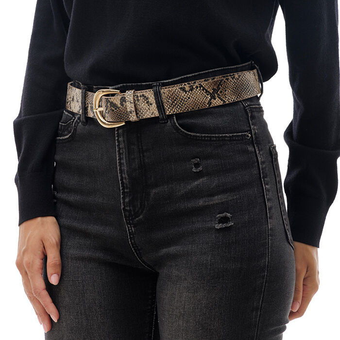 Ceinture en python new arrivals