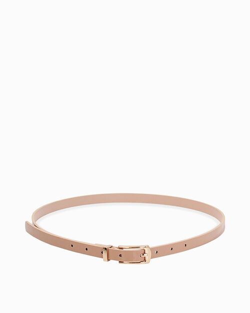 Cintura nude con fibbia elegante, NUDE