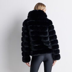 ABBIGLIAMENTO PELLICCIA FUR NERO, Primadonna, 22B402304FUNEROM, 002a