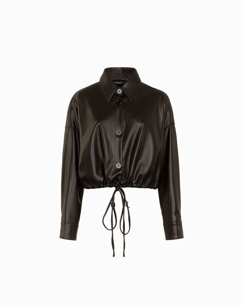 ROPA CHAQUETA SINTETICO MORO, DK BROWN
