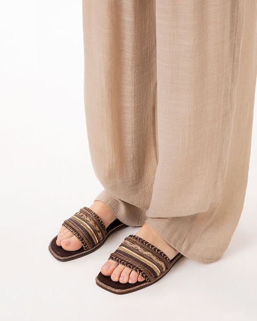 Sandali bassi testa di moro eleganti, DK BROWN