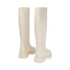 Bottes crème en PVC avec détails chics, Primadonna, 260957002PVPANN036, 004 preview