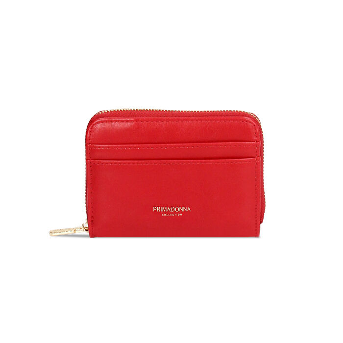 Portafoglio donna rosso casual, Primadonna, 255101007EPROSSUNI