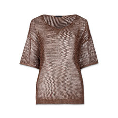 Camiseta mujer cobre en tejido, Primadonna, 25B473125TSRAMEUNI, 001a