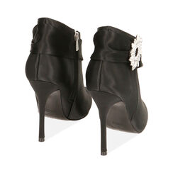 ZAPATOS BOTAS CAÑA CORTA RASO NERO, Primadonna, 202186104RSNERO036, 003 preview